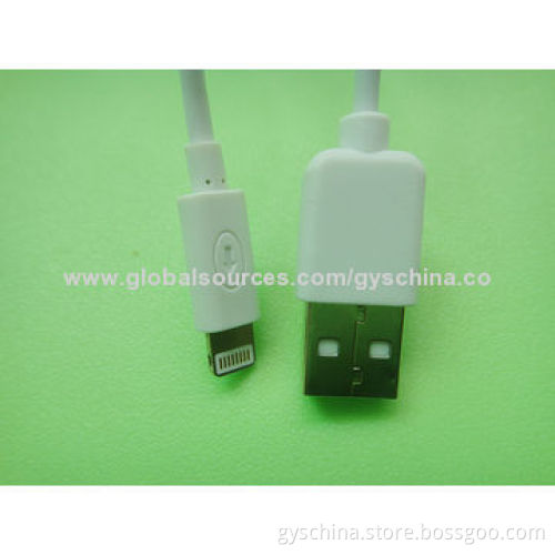 Data Cable for iPhone 5, Customized Sizes, Packing Ways, Designs, Colors and Logos Welcomed